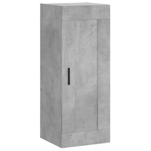 Zidni ormarić boja betona 34,5x34x90 cm od konstruiranog drva - Beton siva 1 Cijena