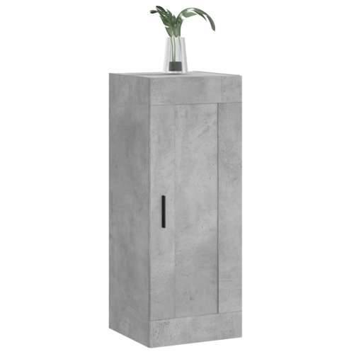 Zidni ormarić boja betona 34,5x34x90 cm od konstruiranog drva - Beton siva 1 Cijena