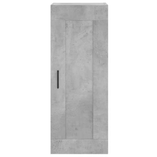 Zidni ormarić boja betona 34,5x34x90 cm od konstruiranog drva - Beton siva 1 Cijena