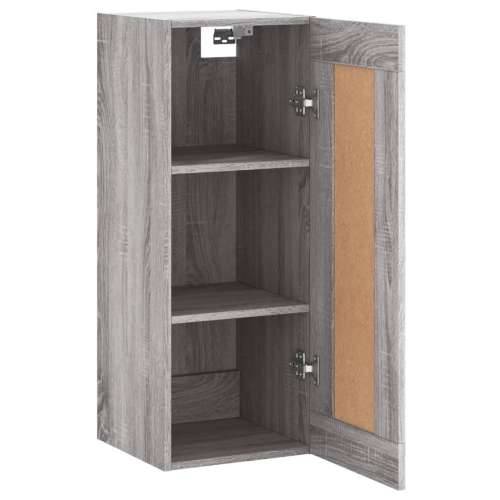 Zidni ormarić siva boja hrasta 34,5x34x90 cm konstruirano drvo - Sivi hrast sonoma 1 Cijena