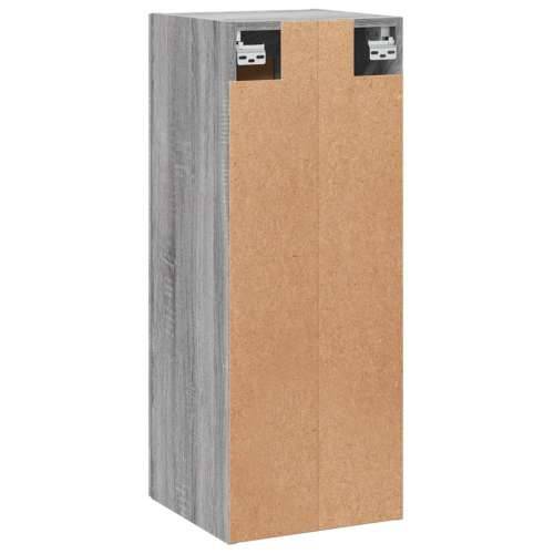 Zidni ormarić siva boja hrasta 34,5x34x90 cm konstruirano drvo - Sivi hrast sonoma 1 Cijena
