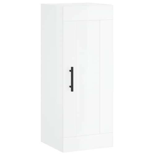 Zidni ormarić sjajni bijeli 34,5 x 34 x 90 cm konstruirano drvo - Visoko sjajno bijela 1 Cijena