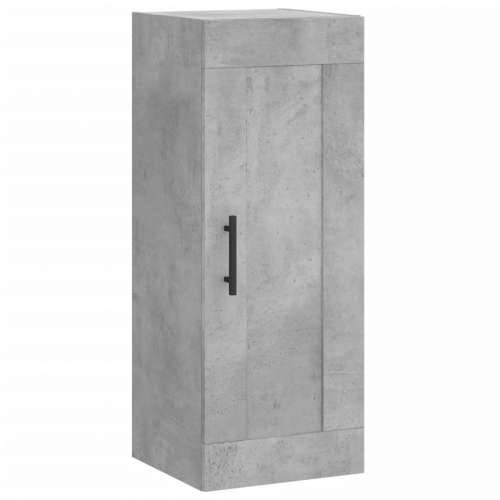 Zidni ormarić boja betona 34,5x34x90 cm od konstruiranog drva - Beton siva 1 Cijena
