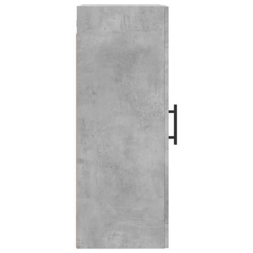 Zidni ormarić boja betona 34,5x34x90 cm od konstruiranog drva - Beton siva 1 Cijena