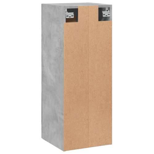 Zidni ormarić boja betona 34,5x34x90 cm od konstruiranog drva - Beton siva 1 Cijena