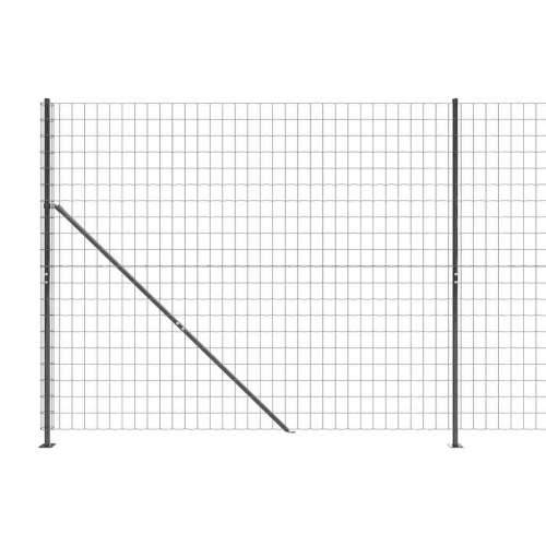 Žičana ograda s prirubnicom antracit 1,6 x 25 m - Antracit 1.6 x 25 m 1 Cijena