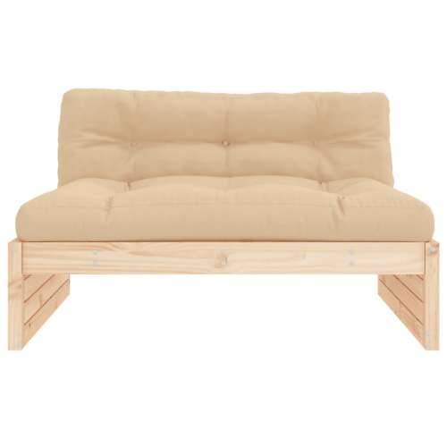 Srednja sofa 120x80 cm od masivne borovine - Prirodna boja bora 1 srednja sofa Cijena