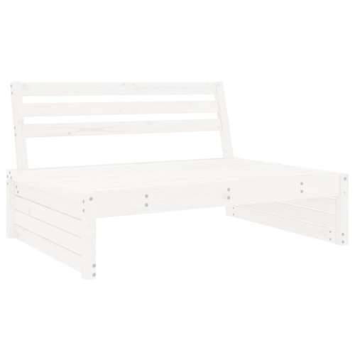 Srednja sofa bijela 120x80 cm od masivne borovine - Bijela boja bora 1 srednja sofa Cijena