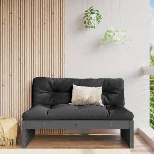 Srednja sofa sivi 120x80 cm od masivne borovine Cijena