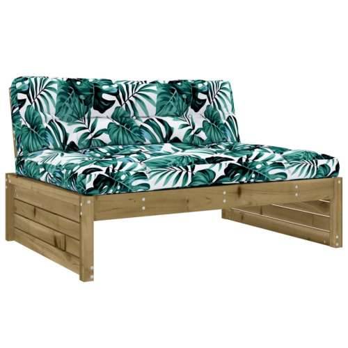 Srednja sofa 120x80 cm od impregnirane borovine Smeđa 1 srednja sofa Cijena