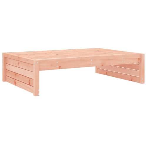 Vrtni tabure 120 x 80 cm od masivnog drva duglazije - Prirodni douglas 1 naslon za noge Cijena