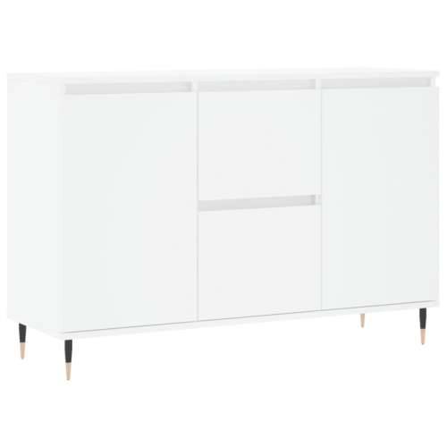Komoda bijela 104x35x70 cm od konstruiranog drva - Bijela 1 Cijena