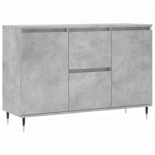 Komoda siva boja betona 104x35x70 cm od konstruiranog drva Beton siva 1 Cijena