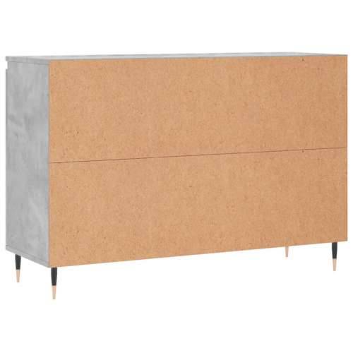 Komoda siva boja betona 104x35x70 cm od konstruiranog drva Beton siva 1 Cijena