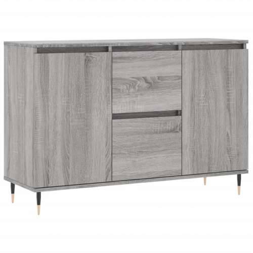 Komoda boja hrasta sonome 104x35x70 cm konstruirano drvo - Sivi hrast sonoma 1 Cijena