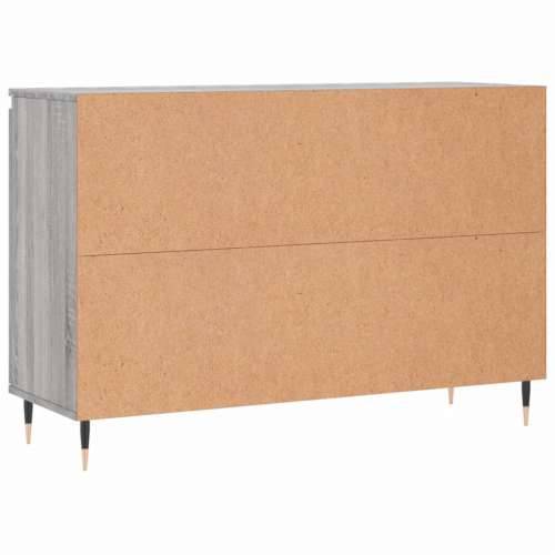 Komoda boja hrasta sonome 104x35x70 cm konstruirano drvo - Sivi hrast sonoma 1 Cijena