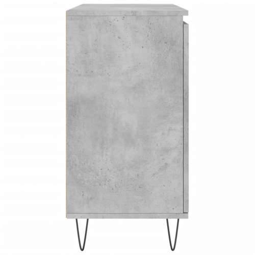 Komoda siva boja betona 104x35x70 cm od konstruiranog drva - Beton siva 1 Cijena