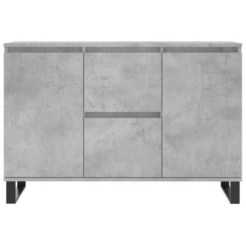 Komoda siva boja betona 104x35x70 cm od konstruiranog drva - Beton siva 1 Cijena