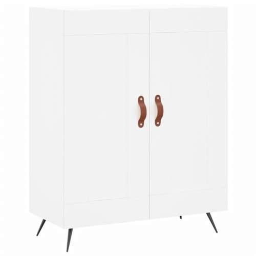 Komoda bijela 69,5x34x90 cm od konstruiranog drva Bijela 1 Cijena