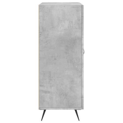 Komoda siva boja betona 69,5x34x90 cm od konstruiranog drva - Beton siva 1 Cijena