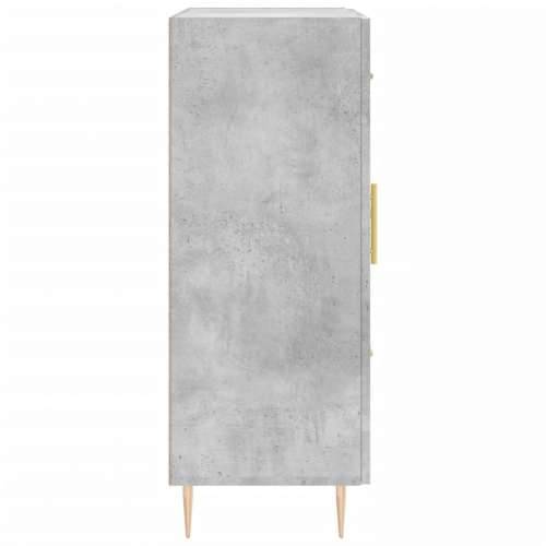 Komoda siva boja betona 69,5x34x90 cm od konstruiranog drva - Beton siva 1 Cijena