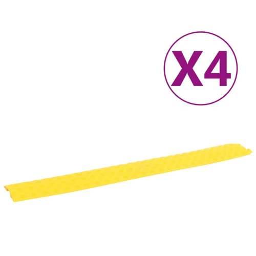 Rampe za zaštitu kabela 4 kom 98,5 cm žute