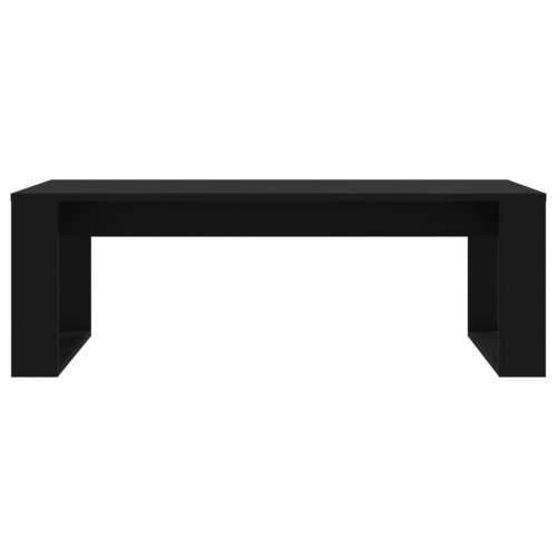 Stolić za kavu crni 102 x 50 x 35 cm od konstruiranog drva - Crna 1 Cijena