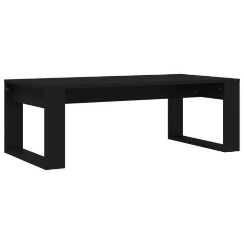 Stolić za kavu crni 102 x 50 x 35 cm od konstruiranog drva - Crna 1 Cijena