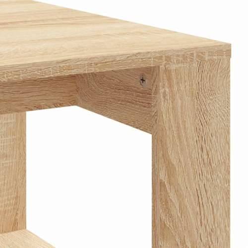 Stolić za kavu boja hrasta 102 x 50 x 35 cm konstruirano drvo - sonoma hrast 1 Cijena