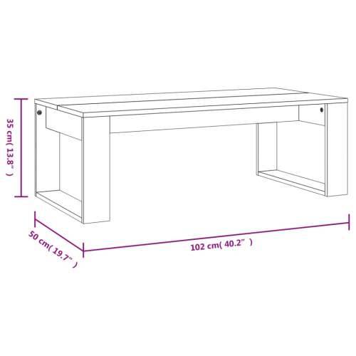 Stolić za kavu boja hrasta 102 x 50 x 35 cm konstruirano drvo - sonoma hrast 1 Cijena