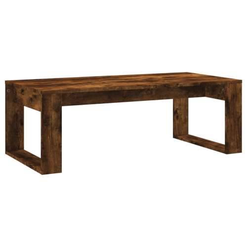 Stolić za kavu boja hrasta 102 x 50 x 35 cm konstruirano drvo - Dimljeni hrast 1 Cijena