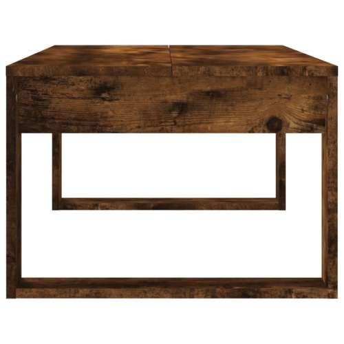 Stolić za kavu boja hrasta 102 x 50 x 35 cm konstruirano drvo - Dimljeni hrast 1 Cijena