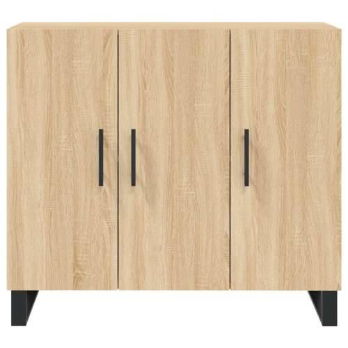 Komoda boja hrasta sonome 90x34x80 cm od konstruiranog drva - sonoma hrast 1 Cijena