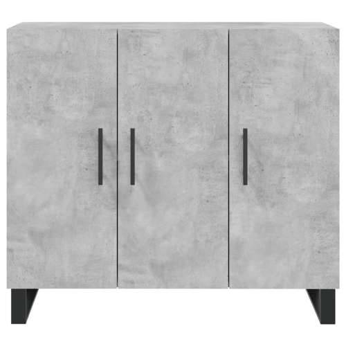Komoda siva boja betona 90x34x80 cm od konstruiranog drva - Beton siva 1 Cijena