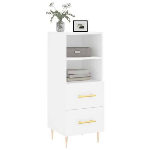 Komoda bijela 34,5 x 34 x 90 cm od konstruiranog drva - Bijela 1 Cijena