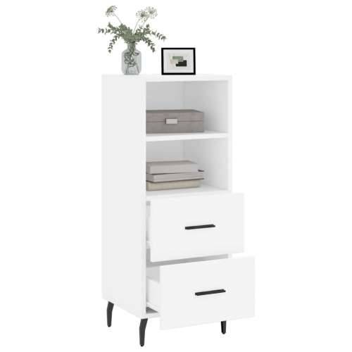 Komoda bijela 34,5 x 34 x 90 cm od konstruiranog drva - Bijela 1 Cijena