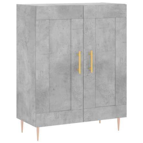 Komoda siva boja betona 69,5x34x90 cm od konstruiranog drva - Beton siva 1 Cijena