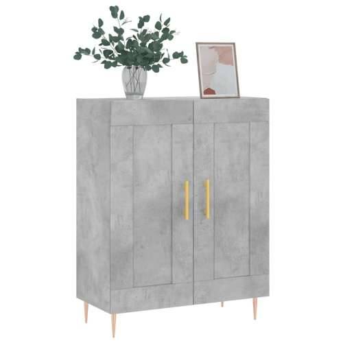 Komoda siva boja betona 69,5x34x90 cm od konstruiranog drva - Beton siva 1 Cijena