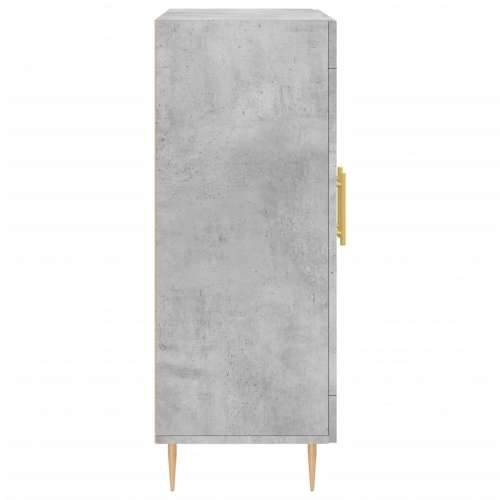 Komoda siva boja betona 69,5x34x90 cm od konstruiranog drva - Beton siva 1 Cijena
