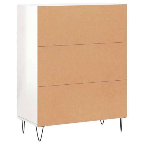 Komoda sjajna bijela 69,5x34x90 cm od konstruiranog drva - Visoko sjajno bijela 1 Cijena