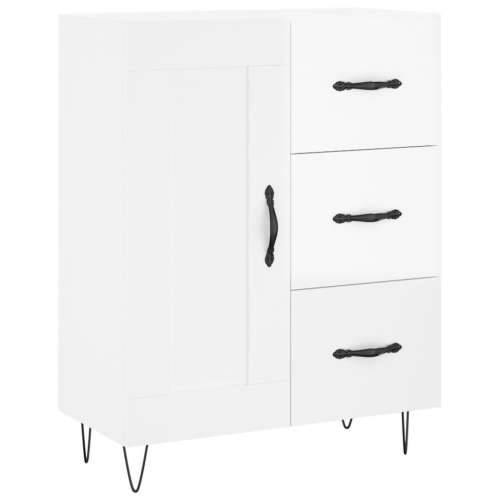Komoda sjajna bijela 69,5x34x90 cm od konstruiranog drva - Visoko sjajno bijela 1 Cijena