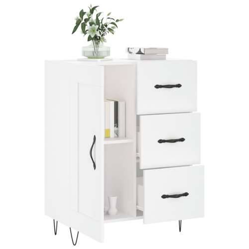 Komoda sjajna bijela 69,5x34x90 cm od konstruiranog drva - Visoko sjajno bijela 1 Cijena