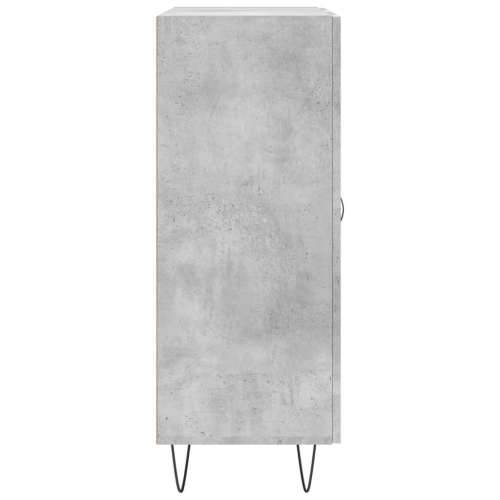 Komoda siva boja betona 69,5x34x90 cm od konstruiranog drva - Beton siva 1 Cijena
