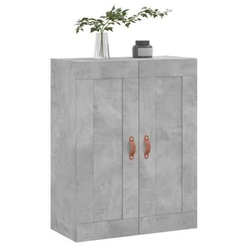 Zidni ormarić siva boja betona 69,5x34x90 cm konstruirano drvo - Beton siva 1 Cijena