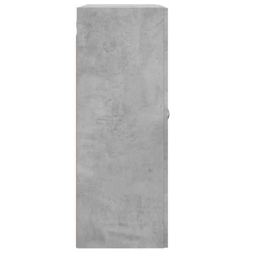 Zidni ormarić siva boja betona 69,5x34x90 cm konstruirano drvo - Beton siva 1 Cijena