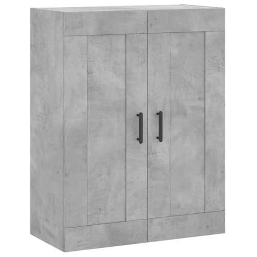 Zidni ormarić siva boja betona 69,5x34x90 cm konstruirano drvo - Beton siva 1 Cijena