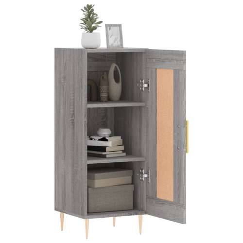 Komoda boja hrasta sonome 34,5x34x90 cm od konstruiranog drva - Sivi hrast sonoma 1 Cijena