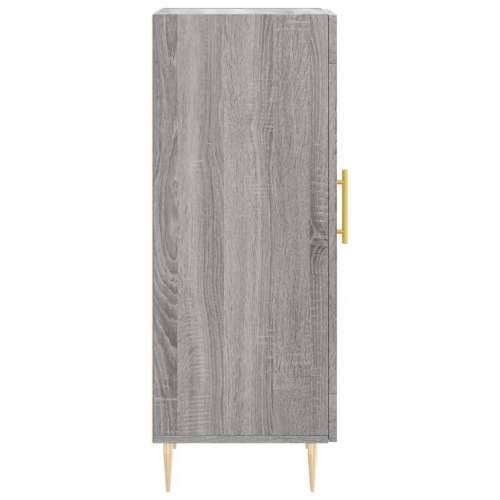 Komoda boja hrasta sonome 34,5x34x90 cm od konstruiranog drva - Sivi hrast sonoma 1 Cijena