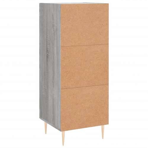 Komoda boja hrasta sonome 34,5x34x90 cm od konstruiranog drva - Sivi hrast sonoma 1 Cijena