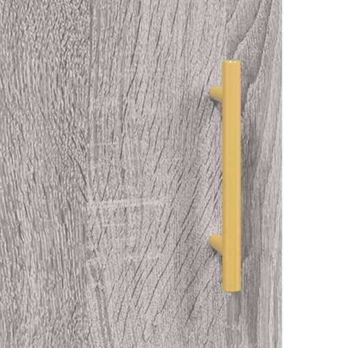 Komoda boja hrasta sonome 34,5x34x90 cm od konstruiranog drva - Sivi hrast sonoma 1 Cijena